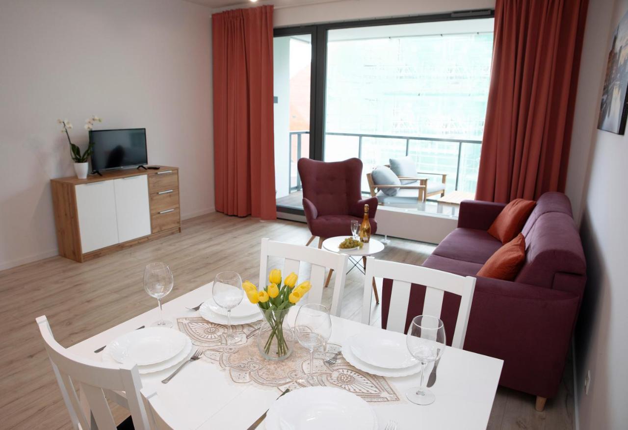 Luxus Apartament Fitness&Spa Z Sauna I Silownia กดัญสก์ ภายนอก รูปภาพ