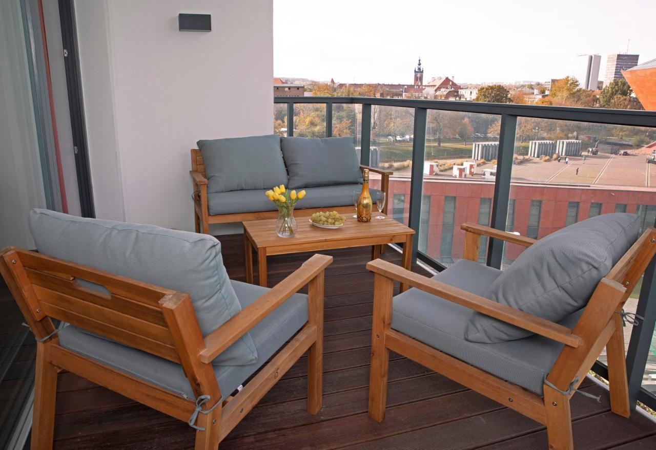 Luxus Apartament Fitness&Spa Z Sauna I Silownia กดัญสก์ ภายนอก รูปภาพ
