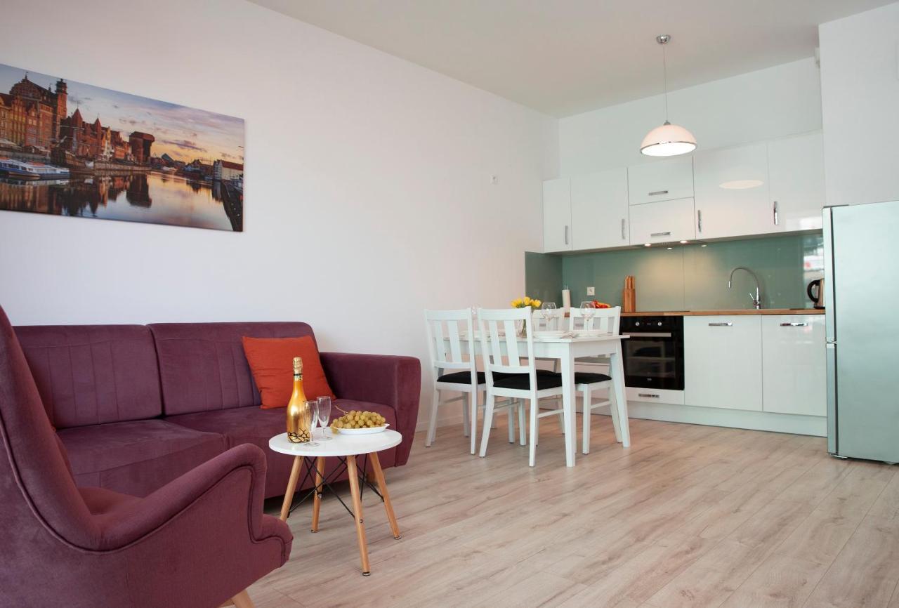 Luxus Apartament Fitness&Spa Z Sauna I Silownia กดัญสก์ ภายนอก รูปภาพ