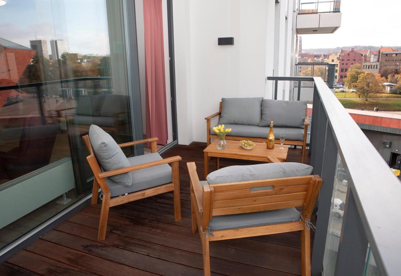 Luxus Apartament Fitness&Spa Z Sauna I Silownia กดัญสก์ ภายนอก รูปภาพ