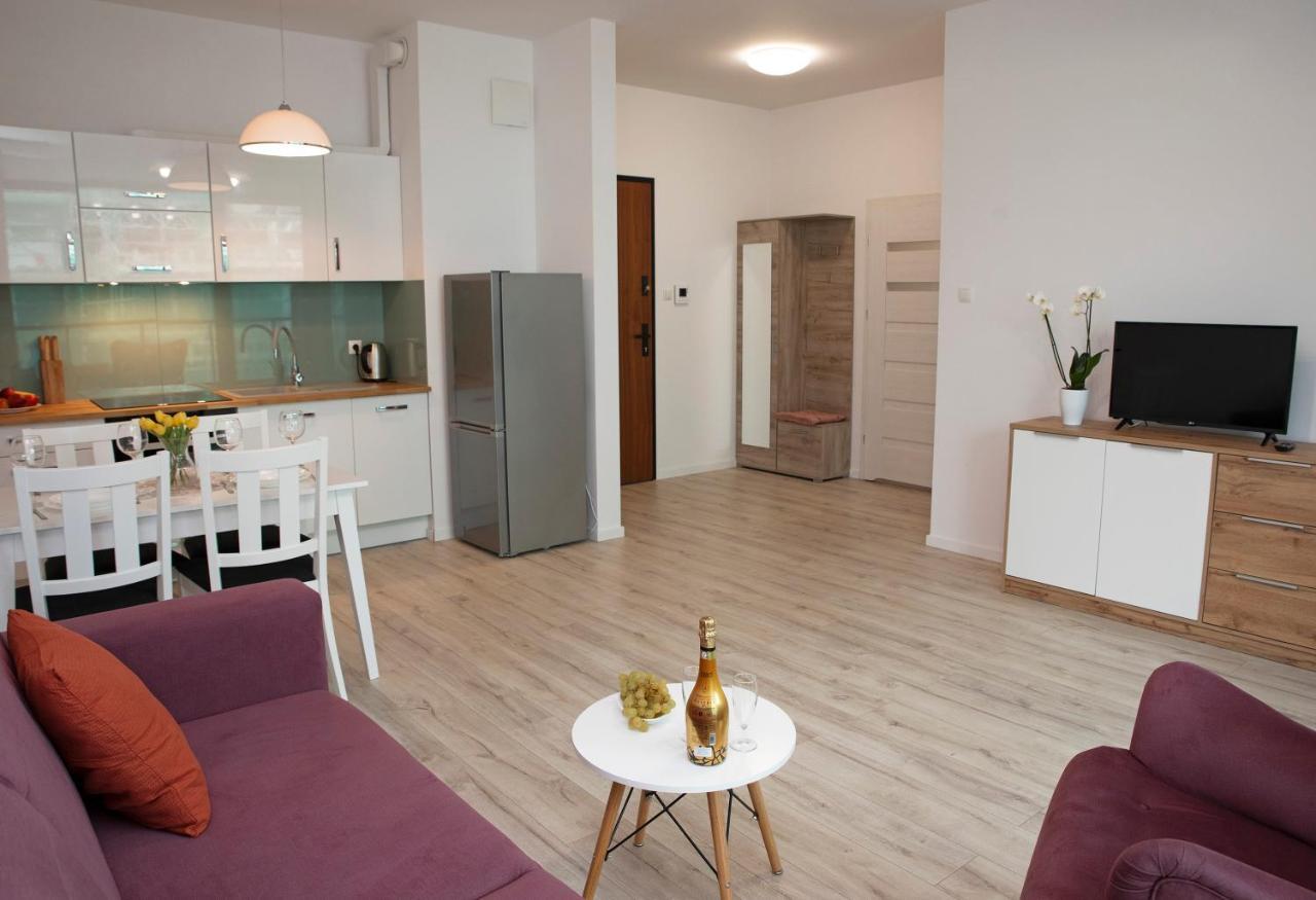 Luxus Apartament Fitness&Spa Z Sauna I Silownia กดัญสก์ ภายนอก รูปภาพ
